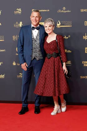 Andreas Schulz und Linda Feller bei der 32. Verleihung der Goldenen Henne 2026 in der Leipziger Messe. Leipzig, 04.09.2026