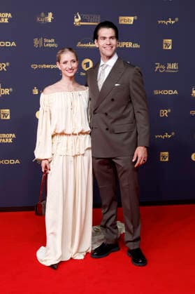 Minerva Hase und Nikita Wolodin bei der 32. Verleihung der Goldenen Henne 2026 in der Leipziger Messe. Leipzig, 04.09.2026