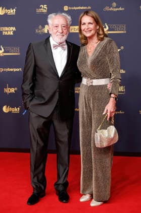 Dieter Hallervorden mit Ehefrau Christiane Zander bei der 32. Verleihung der Goldenen Henne 2026 in der Leipziger Messe. Leipzig, 04.09.2026