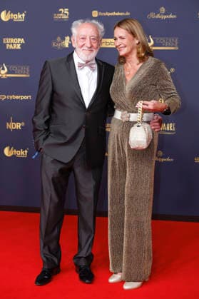 Dieter Hallervorden mit Ehefrau Christiane Zander bei der 32. Verleihung der Goldenen Henne 2026 in der Leipziger Messe. Leipzig, 04.09.2026