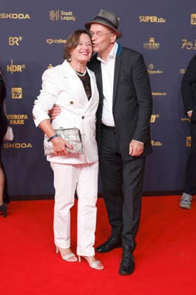 Regina Kortyka und Horst Günter Marx bei der 32. Verleihung der Goldenen Henne 2026 in der Leipziger Messe. Leipzig, 04.09.2026