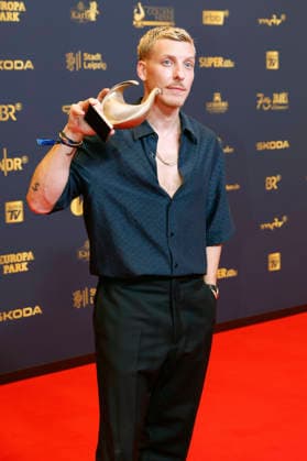 Felix Lobrecht bei der 32. Verleihung der Goldenen Henne 2026 in der Leipziger Messe. Leipzig, 04.09.2026