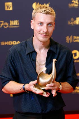 Felix Lobrecht bei der 32. Verleihung der Goldenen Henne 2026 in der Leipziger Messe. Leipzig, 04.09.2026