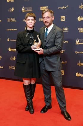 Liv Lisa Fries und Volker Bruch bei der 32. Verleihung der Goldenen Henne 2026 in der Leipziger Messe. Leipzig, 04.09.2026