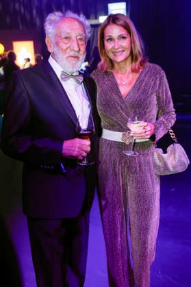 Dieter Hallervorden mit Ehefrau Christiane Zander bei der 32. Verleihung der Goldenen Henne 2026 in der Leipziger Messe. Leipzig, 04.09.2026