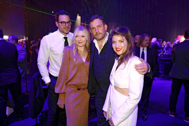 Tobias Licht, Johanna Christine Gehlen, Sebastian Bezzel und Lara Mandoki bei der 32. Verleihung der Goldenen Henne 2026 in der Leipziger Messe. Leipzig, 04.09.2026