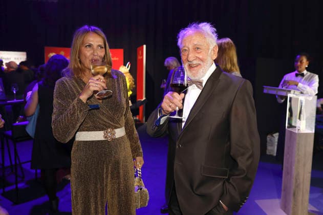 Christiane Zander mit Ehemann Dieter Hallervorden bei der 32. Verleihung der Goldenen Henne 2026 in der Leipziger Messe. Leipzig, 04.09.2026