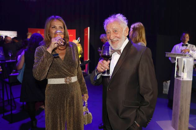 Christiane Zander mit Ehemann Dieter Hallervorden bei der 32. Verleihung der Goldenen Henne 2026 in der Leipziger Messe. Leipzig, 04.09.2026