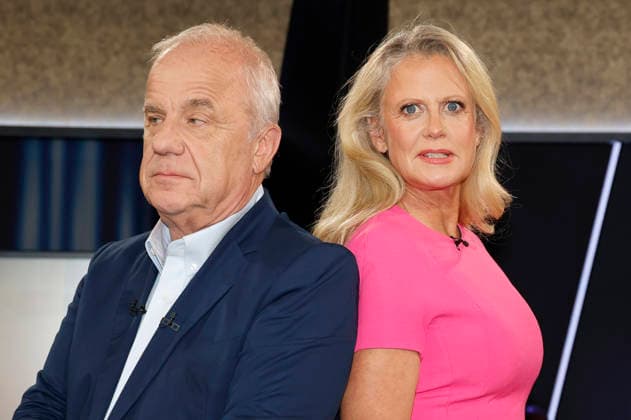 Hubertus Meyer-Burckhardt und Barbara Schöneberger bei der Aufzeichnung der NDR Talk Show im NDR Fernsehstudio Lokstedt. Hamburg, 04.09.2026