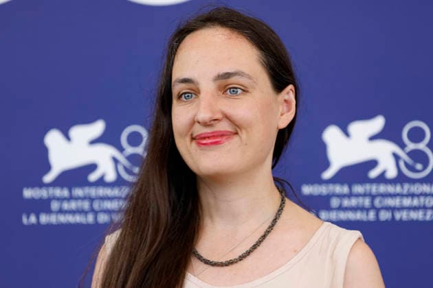 September 5, 2026, Venice, ITALY: Russian journalist Elena Kostyuchenko poses for the photocall of ™My Undesirable friends: part II - Exile at the 83rd annual Venice International Film Festival, in Venice, Italy, 05 September 2026. The movie is presented out the competition at the festival running from 02 to 12 September 2026. ANSA FABIO FRUSTACI. Venice ITALY  - ZUMAa110 20260905_zaf_a110_020 Copyright: xFabioxFrustacix