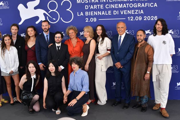 83rd Venice Film Festival Photocall with Marion Cotillard 83rd Venice Film Festival Venice International Film Festival Marion Cotillard attends the BIENNALE COLLEGE CINEMA 15th Edition photocall Photos by Thomas Bohlen Starface 459423 September 5, 2026 Venice Italy  Copyright: xThomasxBohlenx STAR_459423_005