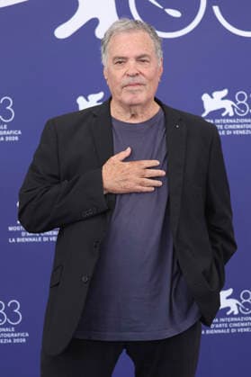Amos Gitai beim Photocall zum Dokumentarfilm The Road to Jericho auf der Biennale di Venezia 2026 83. Internationale Filmfestspiele von Venedig im Palazzo del Casino. Venedig, 05.09.2026