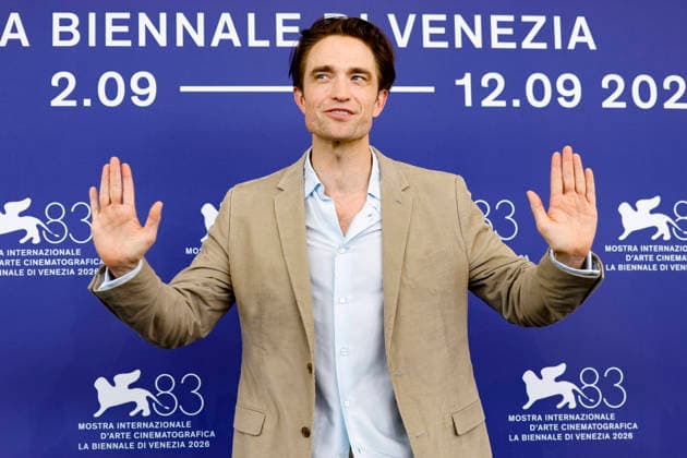 September 5, 2026, Venice, ITALY: British actor Robert Pattinson poses for the photocall of ™Primetime at the 83rd annual Venice International Film Festival, in Venice, Italy, 05 September 2026. The movie is presented in the official competition Venezia83 at the festival running from 02 to 12 September 2026. ANSA FABIO FRUSTACI. Venice ITALY  - ZUMAa110 20260905_zaf_a110_033 Copyright: xFabioxFrustacix