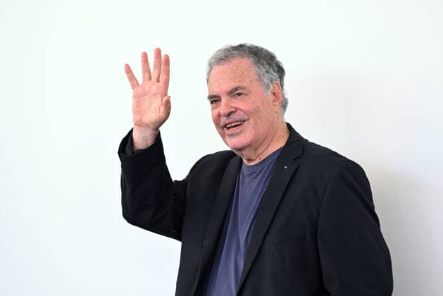September 5, 2026, Venice, Rome, Italy: Director and screenwriter Amos Gitai during the photocall for The Road to Jericho at the 83rd Venice Film Festival. Venice, September 4, 2026 Venice Italy  - ZUMAa289 20260905_zia_a289_030 Copyright: xMariaxLauraxAntonellix xAgfx