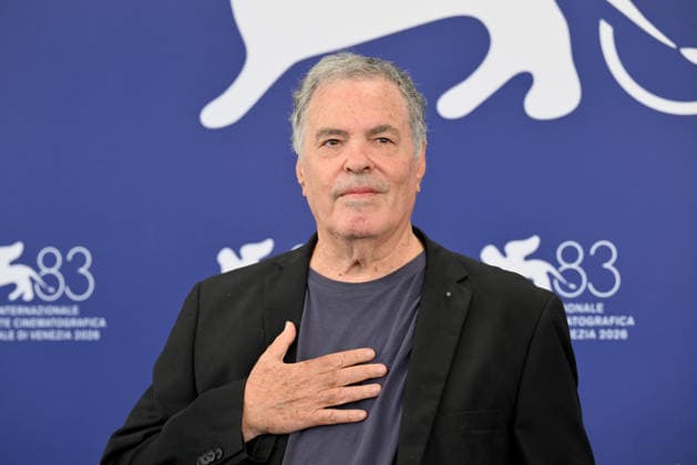 September 5, 2026, Venice, Rome, Italy: Director and screenwriter Amos Gitai during the photocall for The Road to Jericho at the 83rd Venice Film Festival. Venice, September 4, 2026 Venice Italy  - ZUMAa289 20260905_zia_a289_042 Copyright: xMariaxLauraxAntonellix xAgfx
