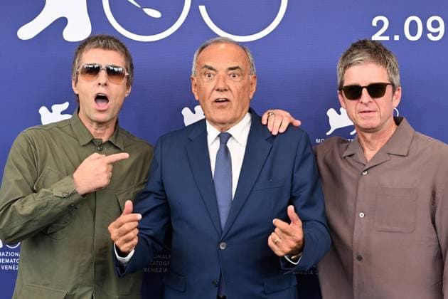 September 5, 2026, Venice, Rome, Italy: The Gallagher brothers, Liam and Noel of the band Oasis, and Alberto Barbera, the Festival s artistic director, during the photocall for the film Don t Look Back in Anger, 83rd Venice Film Festival. Venice, September 5, 2026 Venice Italy - ZUMAa289 20260905_zia_a289_118 Copyright: xMariaxLauraxAntonellix xAgfx