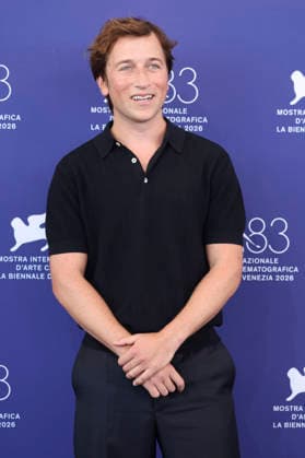Skyler Gisondo beim Photocall zum Kinofilm Primetime auf der Biennale di Venezia 2026 83. Internationale Filmfestspiele von Venedig im Palazzo del Casino. Venedig, 05.09.2026