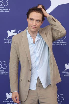 Robert Pattinson beim Photocall zum Kinofilm Primetime auf der Biennale di Venezia 2026 83. Internationale Filmfestspiele von Venedig im Palazzo del Casino. Venedig, 05.09.2026