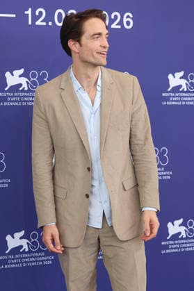 Robert Pattinson beim Photocall zum Kinofilm Primetime auf der Biennale di Venezia 2026 83. Internationale Filmfestspiele von Venedig im Palazzo del Casino. Venedig, 05.09.2026