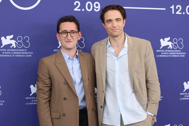 Lance Oppenheim und Robert Pattinson beim Photocall zum Kinofilm Primetime auf der Biennale di Venezia 2026 83. Internationale Filmfestspiele von Venedig im Palazzo del Casino. Venedig, 05.09.2026