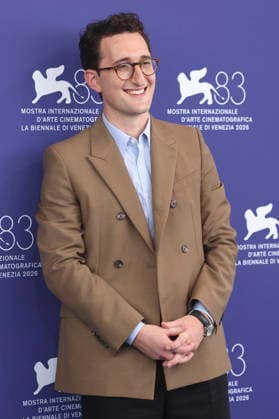 Lance Oppenheim beim Photocall zum Kinofilm Primetime auf der Biennale di Venezia 2026 83. Internationale Filmfestspiele von Venedig im Palazzo del Casino. Venedig, 05.09.2026