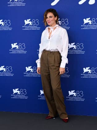 IPA88146180 - Venice, 83rd Venice International Film Festival 2026 - Day 4. Photocall for the film It Will Happen Tonight. Pictured: Jasmine Trinca  Copyright: xAlbertoxTerenghix xPoolxPhotoxEventsx08x 88146180