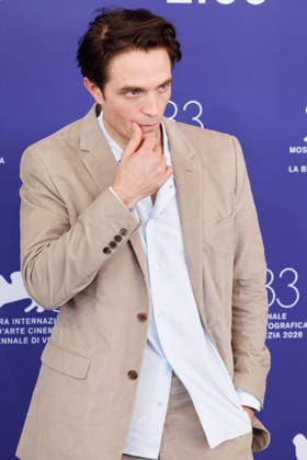 IPA88144482 - VENICE, ITALY - SEPTEMBER 5: Robert Pattinson attends the Primetime photocall during the 83rd Venice International Film Festival at the Palazzo del Casino on September 5, 2026, in Venice, Italy. Photo: Cinzia Camela.  Copyright: xCinziaxCamela LiveMediax xx 88144482