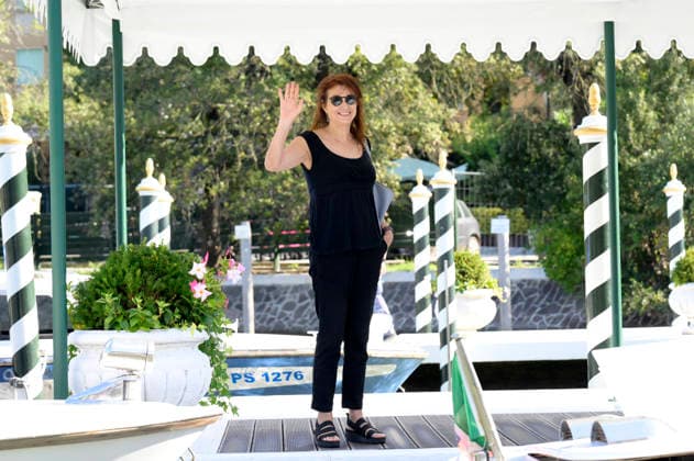 Francesca Archibugi bei der Ankunft am Pier des Hotels Excelsior auf der Biennale di Venezia 2026 83. Internationale Filmfestspiele von Venedig. Venedig, 05.09.2026
