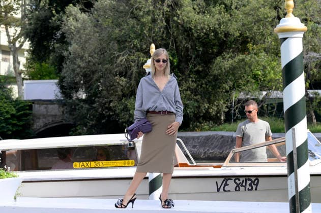 Virna Toppi bei der Ankunft am Pier des Hotels Excelsior auf der Biennale di Venezia 2026 83. Internationale Filmfestspiele von Venedig. Venedig, 05.09.2026