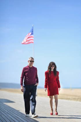 Deauville Sophie Tatcher Photocall FC Nicolas Winding Refn and Sophie Tatcher attend a photocall during Day Two of the 52nd Deauville American Film Festival on September 05, 2026 in Deauville, France. Photo by Franck Castel ABACAPRESS.COM Deauville  Copyright: xCastelxFranck ABACAx