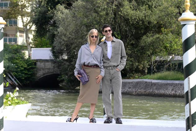 Virna Toppi und Nicola Del Freo bei der Ankunft am Pier des Hotels Excelsior auf der Biennale di Venezia 2026 83. Internationale Filmfestspiele von Venedig. Venedig, 05.09.2026