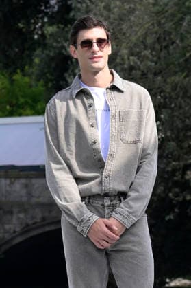 Nicola Del Freo bei der Ankunft am Pier des Hotels Excelsior auf der Biennale di Venezia 2026 83. Internationale Filmfestspiele von Venedig. Venedig, 05.09.2026