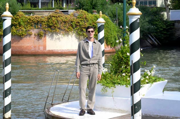 Nicola Del Freo bei der Ankunft am Pier des Hotels Excelsior auf der Biennale di Venezia 2026 83. Internationale Filmfestspiele von Venedig. Venedig, 05.09.2026
