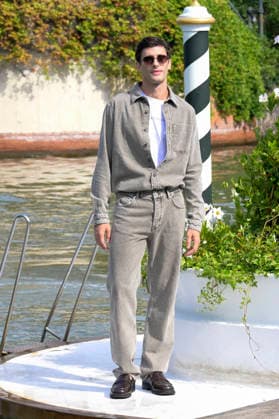 Nicola Del Freo bei der Ankunft am Pier des Hotels Excelsior auf der Biennale di Venezia 2026 83. Internationale Filmfestspiele von Venedig. Venedig, 05.09.2026
