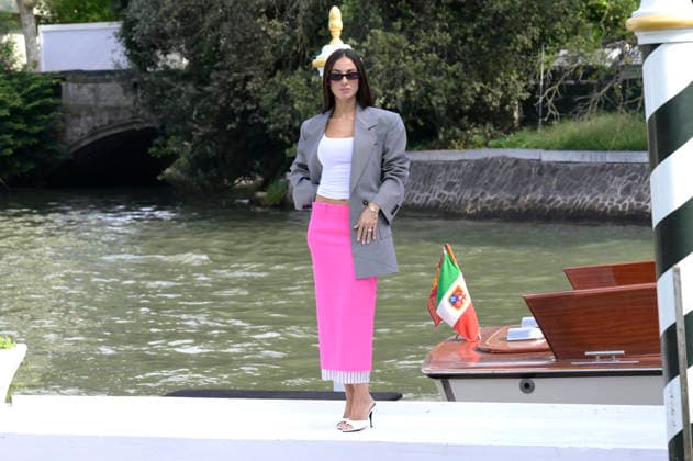 Giulia De Lellis bei der Ankunft am Pier des Hotels Excelsior auf der Biennale di Venezia 2026 83. Internationale Filmfestspiele von Venedig. Venedig, 05.09.2026