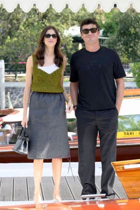 Benedetta Porcaroli und Riccardo Scamarcio bei der Ankunft am Pier des Hotels Excelsior auf der Biennale di Venezia 2026 83. Internationale Filmfestspiele von Venedig. Venedig, 05.09.2026