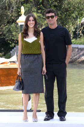 Benedetta Porcaroli und Riccardo Scamarcio bei der Ankunft am Pier des Hotels Excelsior auf der Biennale di Venezia 2026 83. Internationale Filmfestspiele von Venedig. Venedig, 05.09.2026