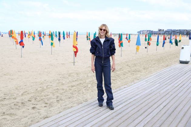 Agathe Riedinger on the red carpet in Deauville during the 52nd Deauville American Film Festival on September 5, 2026. Denis Guignebourg, Bestimage. Denis Guignebourg, Bestimage. Deauville, France  Copyright: xDenisxGuignebourgx xBestimagexDenisxGuignebourgx xBestimagex