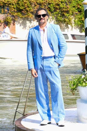Asier Etxeandia bei der Ankunft am Pier des Hotels Excelsior auf der Biennale di Venezia 2026 83. Internationale Filmfestspiele von Venedig. Venedig, 05.09.2026