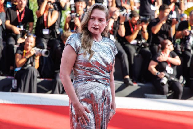 September 5, 2026, Venice, Italy: American actress Merritt Wever attends the red carpet of the film Primetime at the 83rd Venice International Film Festival at the Sala Grande. Venice Italy - ZUMAs197 20260905_aaa_s197_275 Copyright: xMarcoxBaradax