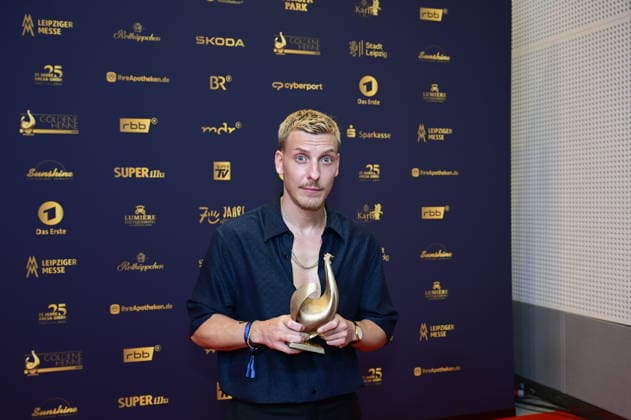 Felix Lobrecht bei der 32. Verleihung der Goldenen Henne 2026 in der Leipziger Messe. Leipzig, 04.09.2026 Copyright: xMatthiasxWehnertx
