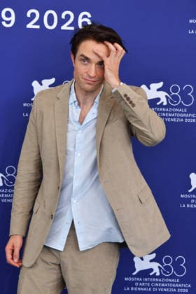 83rd Venice Film Festival Photocall 83rd Venice Film Festival Venice International Film Festival Photocall for the film *Primetime* 459439 September 5, 2026 Venice, Italy Pattinson, Robert  Copyright: xThomasxBohlenx STAR_459439_069