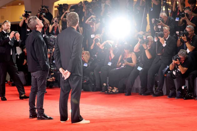 Noel Gallagher und Liam Gallagher bei der Premiere des Dokumentarfilms Oasis: Don t Look Back in Anger auf der Biennale di Venezia 2023 83. Internationale Filmfestspiele von Venedig im Palazzo del Cinema. Venedig, 05.09.2026