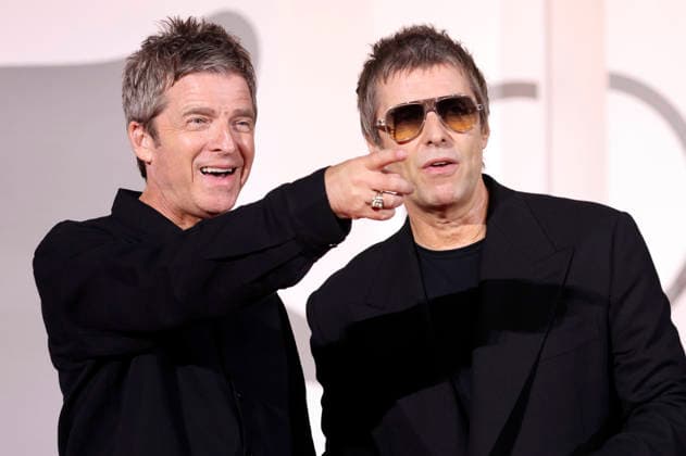 Noel Gallagher und Liam Gallagher bei der Premiere des Dokumentarfilms Oasis: Don t Look Back in Anger auf der Biennale di Venezia 2023 83. Internationale Filmfestspiele von Venedig im Palazzo del Cinema. Venedig, 05.09.2026