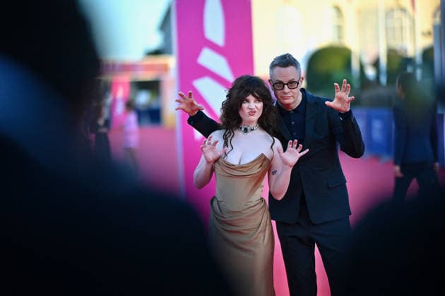 Deauville LInvitation Screening FC Sophie Tatcher and Nicolas Winding Refn attends the L Invitation premiere at the 52nd Deauville American Film Festival on September 05, 2026 in Deauville, France. Photo by Franck Castel ABACAPRESS.COM Deauville  Copyright: xCastelxFranck ABACAx
