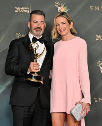 78th Emmy Awards Night 1 Jimmy Kimmel and Molly McNearney in the press room at the 78th Emmy Awards Nigh1, held at the Peacock Theatre in Los Angeles, Ca. on September 5, 2026. Los Angeles Peacock Theatre California USA Copyright: xStarbuck xAFF-USA.COMx