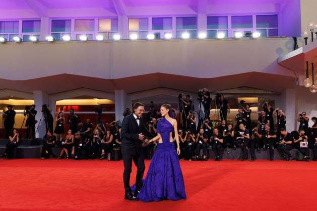 News - Kineo Award Red Carpet - The 83rd Venice International Film Festival VENICE, ITALY - SEPTEMBER 05: Brooklyn Beckam and Nicola Peltz Beckam attendthe Kineo Award Red Carpet during the 83rd Venice International Film Festival at Sala Grande on September 05, 2026 in Venice, Italy. Photo: Cinzia Camela. Lido di Venezia Palazzo del Cinema Italy Copyright: xCinziaxCamelax xLiveMediax LPN_2648300