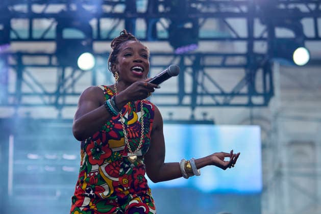 September 5, 2026, Baltimore, Baltimore, USA: R&B singer Estelle performs during the Fifth Charm City Live in Baltimore, MD, Sept. 5, 2026. Conceived by Baltimore Mayor Brandon Scott, the annual festival highlights the city s growth, music and arts, and celebrates its unique history and culture. Baltimore USA - ZUMAg216 20260905_znp_g216_005 Copyright: xDominicxGwinnx
