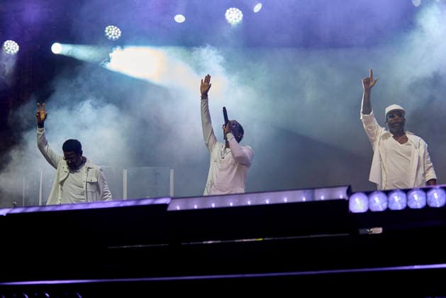 September 5, 2026, Baltimore, Baltimore, USA: R&B group Boys II Men perform in Baltimore, MD during the fifth Charm City Live, Sept. 5, 2026. Conceived by Baltimore Mayor Brandon Scott, the annual festival highlights the city s growth through music and arts, and celebrates its unique history and culture. Baltimore USA  - ZUMAg216 20260905_znp_g216_009 Copyright: xDominicxGwinnx