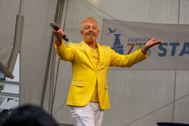 05.09.2026 - 775. Stadtjubiläum Pasewalk - Ross Antony trat live auf dem Marktplatz auf Pasewalk Mecklenburg-Vorpommern Deutschland